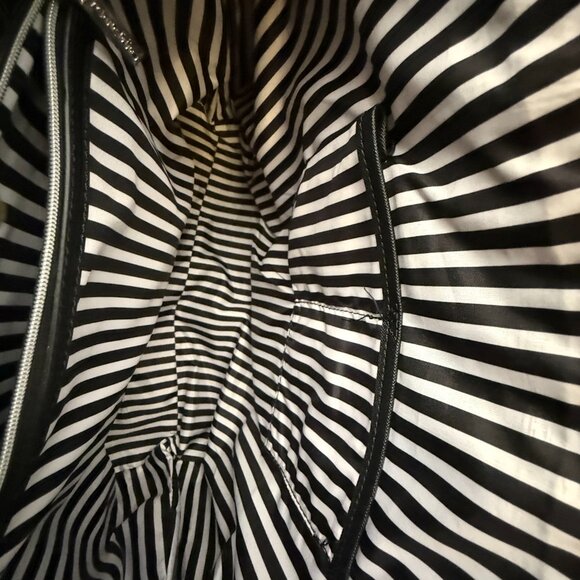 Marc Tetro Black Large Tote with Boston Terrier Dog Featured - Picture 6 of 12